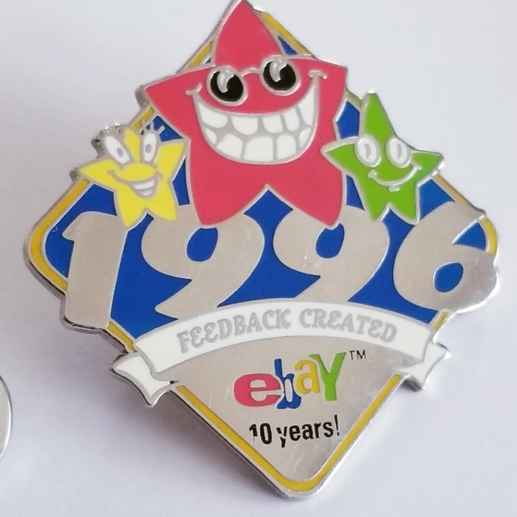 Enamel pin lot of 2 reseller convention Ebay Live - Picture 4 of 10